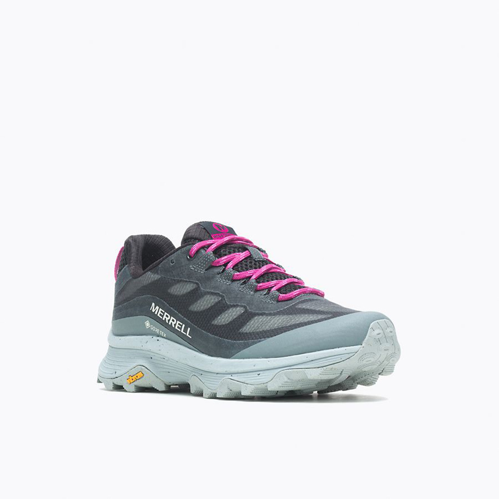 Merrell Moab Speed Gore-Tex [ML067654] 女戶外鞋登山越野防水止滑紫