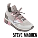 STEVE MADDEN-【線上獨家】DECORE 透氣網布綁帶休閒鞋-灰粉色 product thumbnail 1