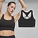 Puma 運動內衣 Evolve Longline Bra 黑 白 中強度 排汗 可拆襯墊 運動 瑜珈 52480001 product thumbnail 1