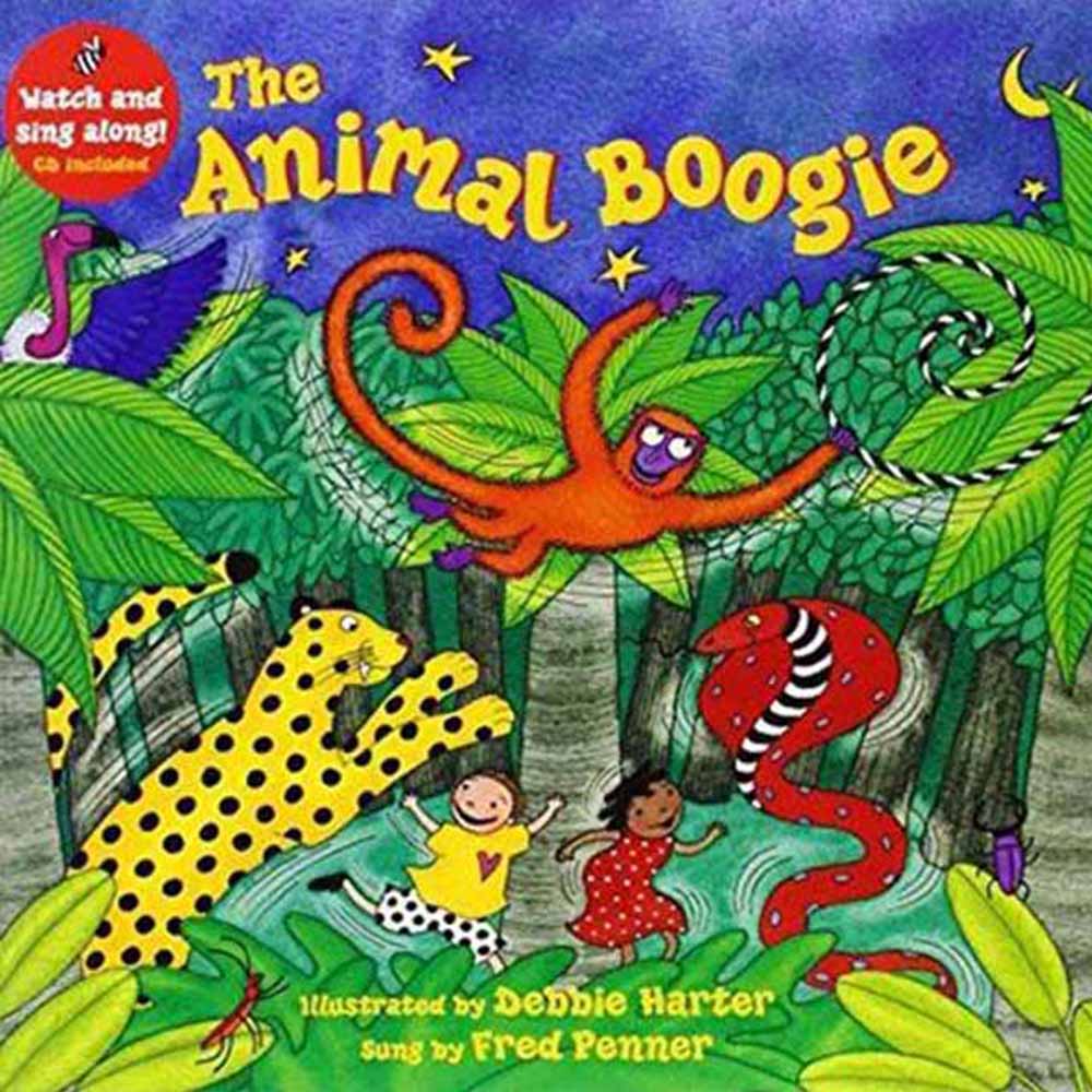 The Animal Boogie 動物歡樂跳平裝繪本(CD一入) | 拾書所