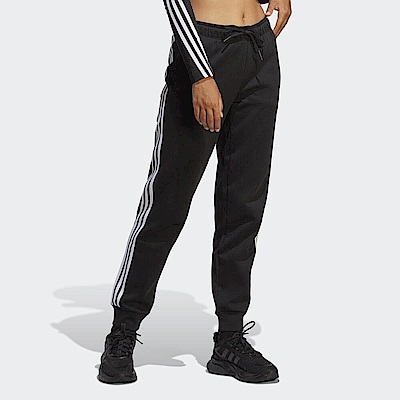 Adidas W FI 3S REG PNT [HT4704] 女 長褲 亞洲版 運動 休閒 經典 中腰 棉質 穿搭 黑