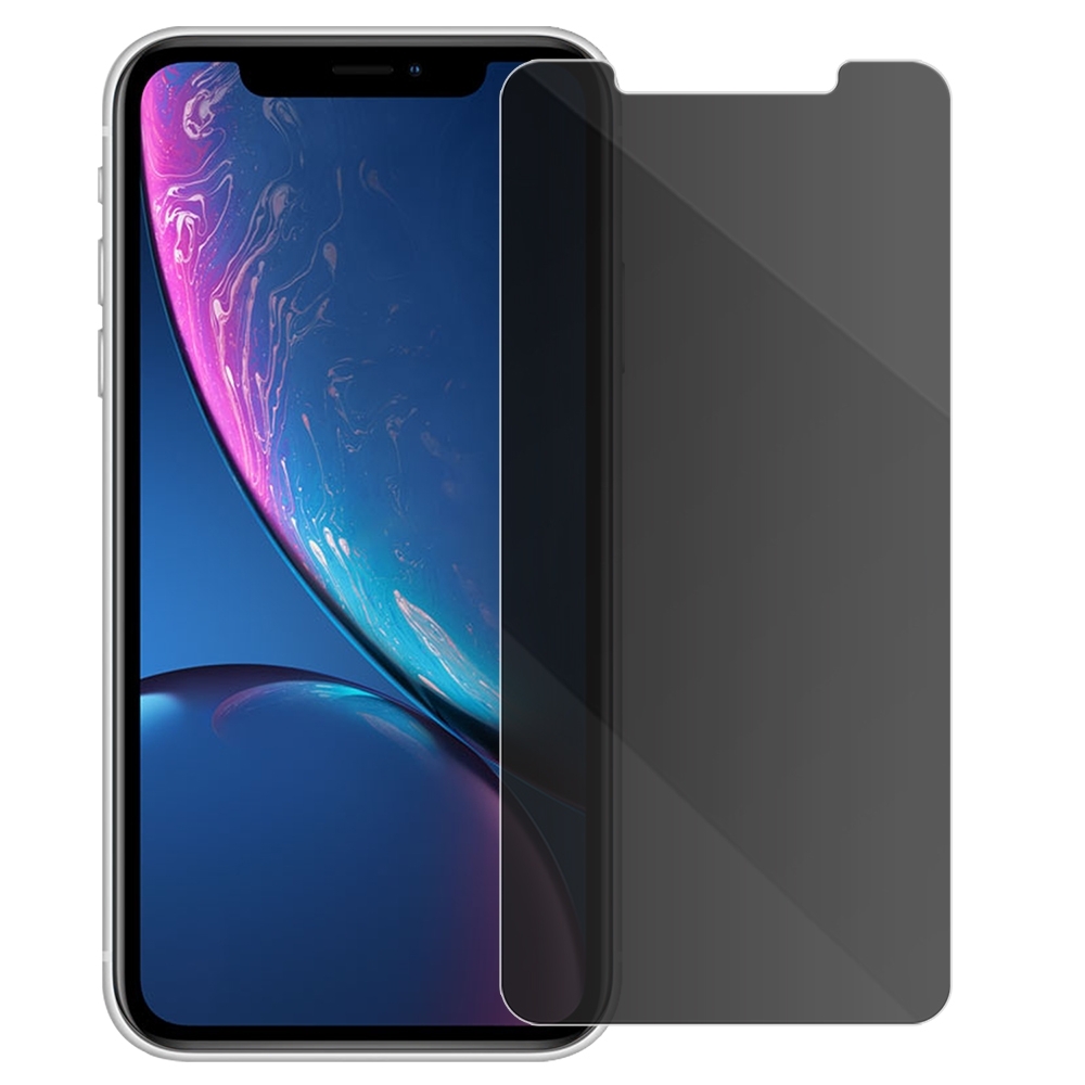 Metal-Slim Apple iPhone XR 防窺9H鋼化玻璃保護貼