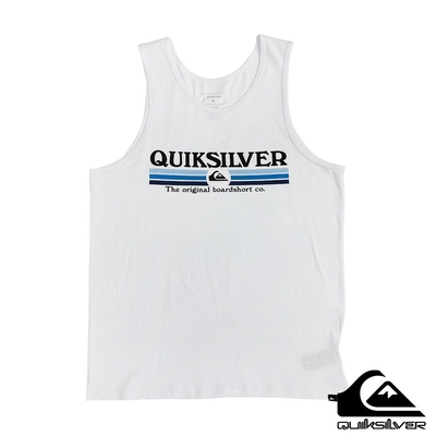 【QUIKSILVER】LINED UP TANK 背心 白色