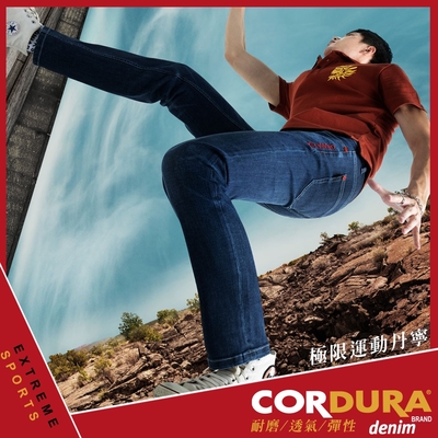 鬼洗 BLUE WAY –CORDURA年節限定755中低腰丹寧小直筒褲(深藍)