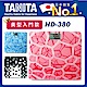 日本TANITA時尚超薄電子體重計HD-380-粉藍 product thumbnail 1