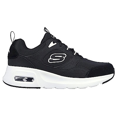 Skechers Skech-Air Court [232646BKW] 男 休閒鞋 運動 氣墊 緩震 透氣 舒適 黑白