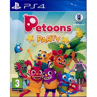 卡通寵物派對 Petoons Party - PS4 英文歐版
