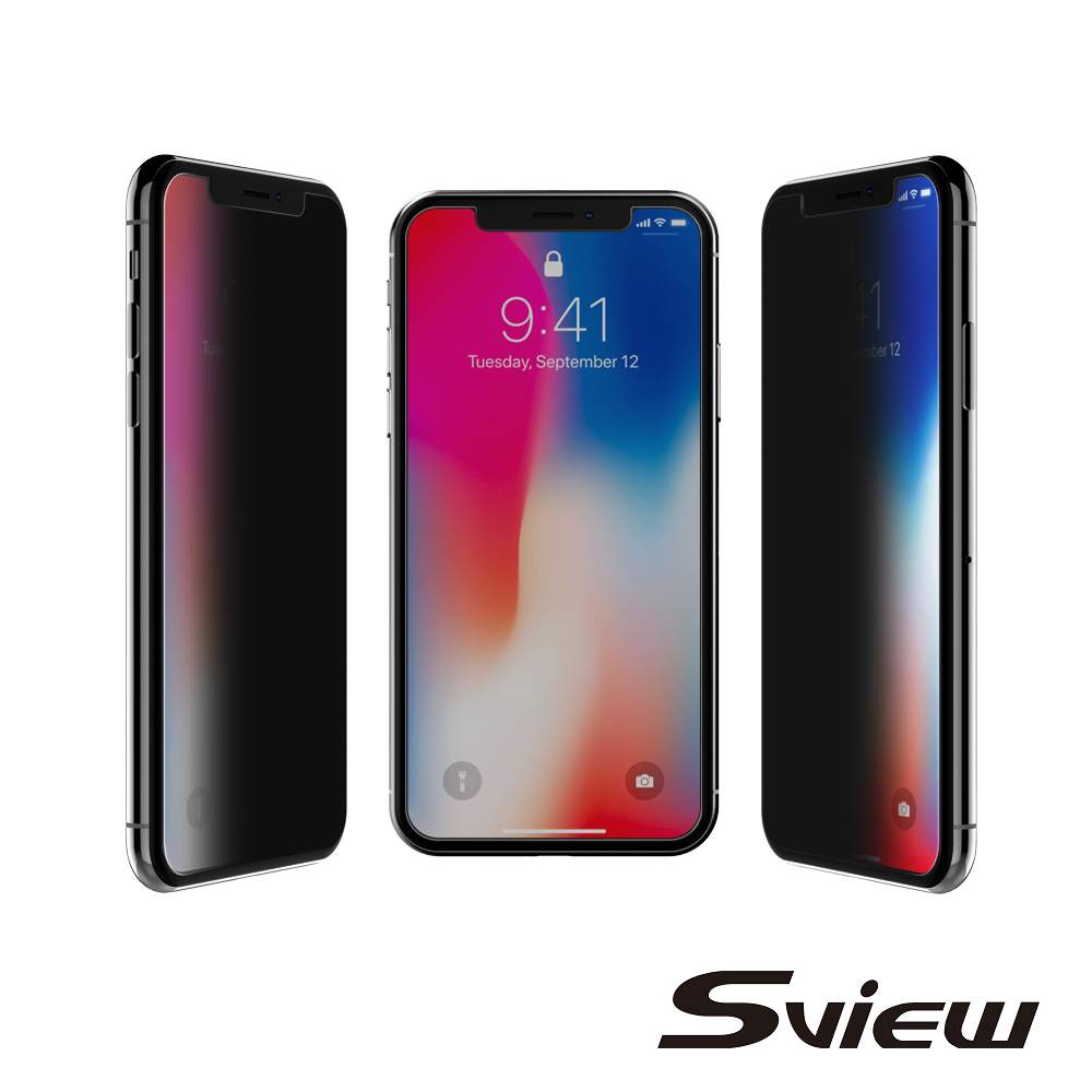 韓國製造 Sview 濾藍光 手機防窺膜 / iPhone Xs 專用