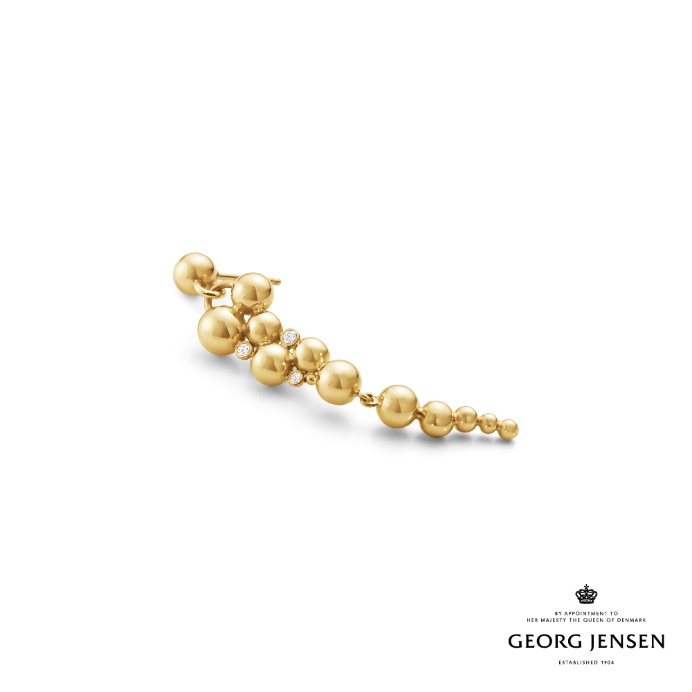 Georg Jensen 喬治傑生 MOONLIGHT GRAPES 耳環-18K黃金