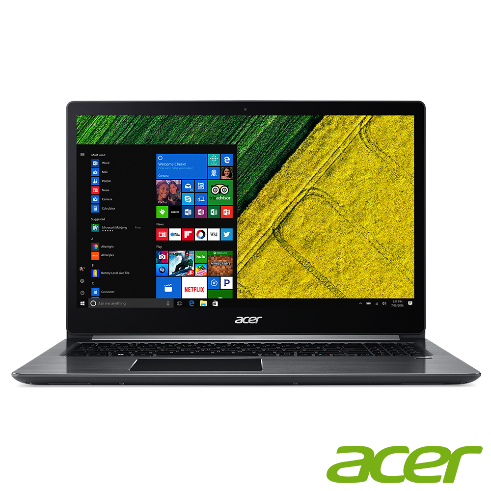 Acer SF315-51G 15吋筆電(i5-8250U/MX150/256G+1T/灰輕薄筆電