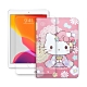 Hello Kitty凱蒂貓 2020/2019 iPad 10.2吋 共用 和服限定款 平板皮套+9H玻璃貼(合購價) product thumbnail 1