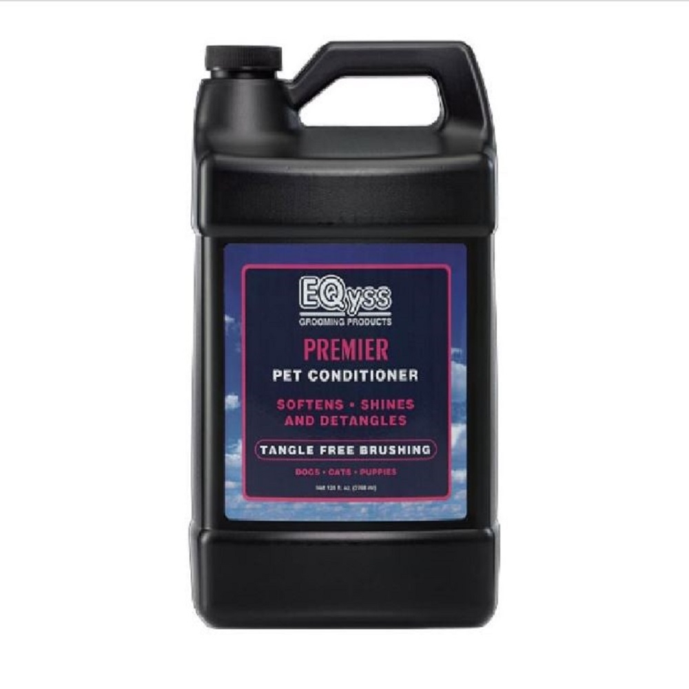 美國EQyss˙Premier 植物精華去結潤濕精PREMIER CREAM RINSE CONDITIONER & DETANGLER 128fl.oz.(3788mL)#購買第二件送寵物零食*1包