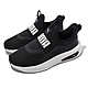 Puma 運動鞋 Soft Enzo Evo Slip-On PS 童鞋 中童 黑 白 套入式 緩震 37839801 product thumbnail 1