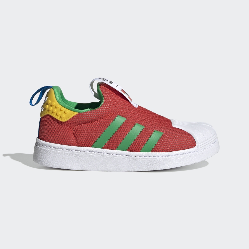 adidas LEGO X SUPERSTAR 360 運動鞋 童鞋 - Originals GV8880