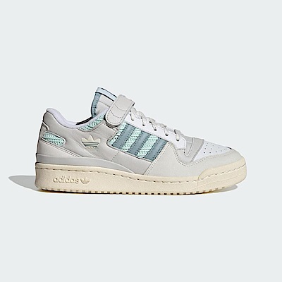 Adidas Forum 84 Low W [IE1826] 女 休閒鞋 運動 經典 復古 低筒 魔鬼氈 穿搭 灰白 藍