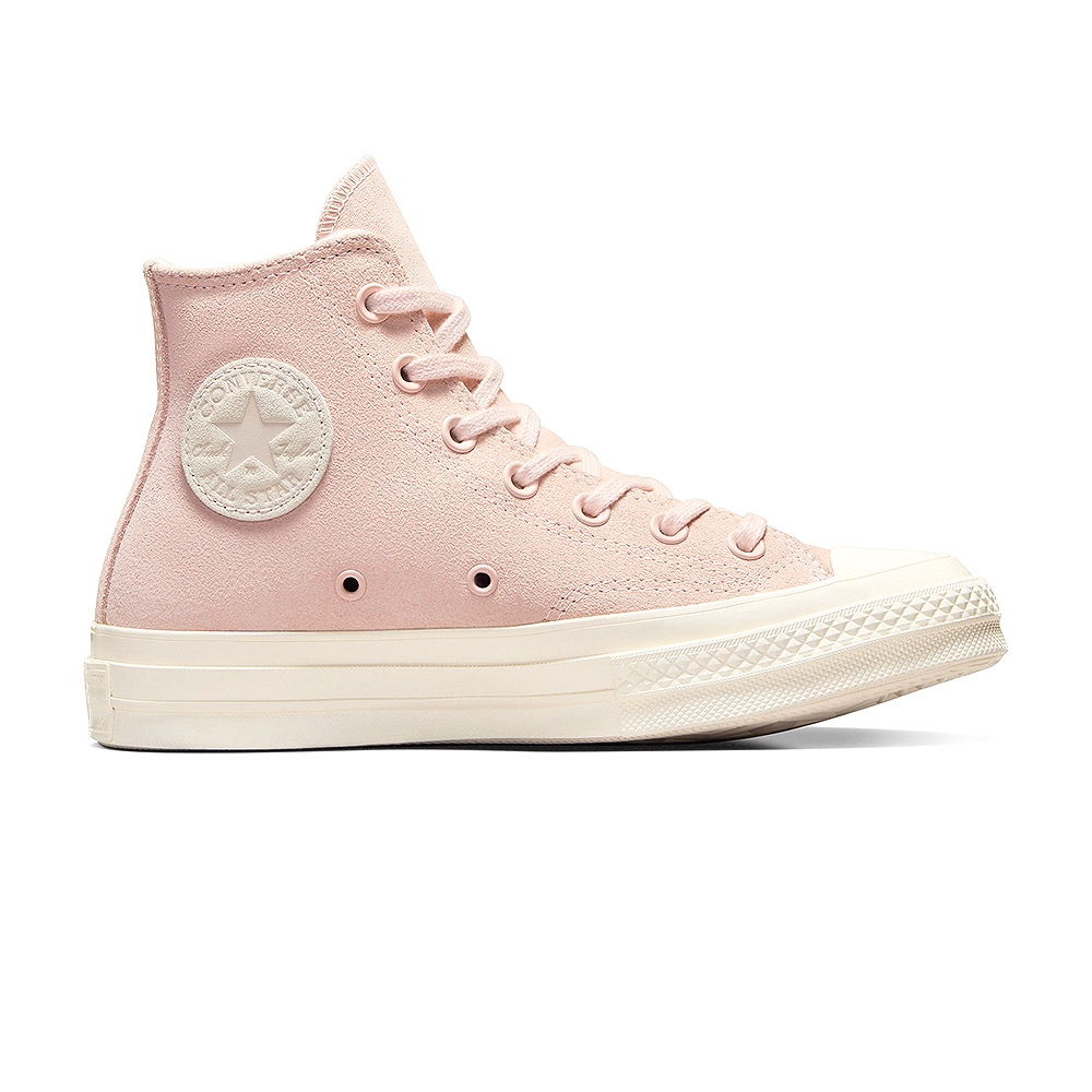 Converse Chuck 70 HI 女鞋 粉色 麂皮 奶油底 高筒 1970 帆布鞋 休閒鞋 A07901C