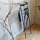 日本COLLEND IRON 實木鋼製靠牆收納傘架 product thumbnail 2