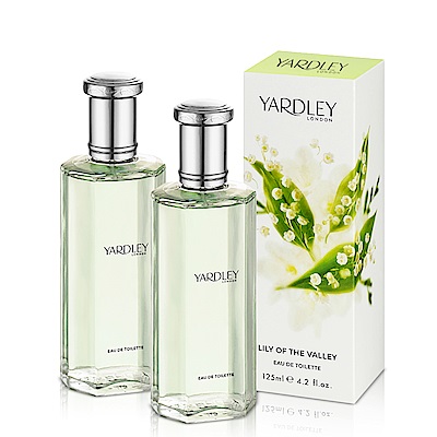 YARDLEY雅麗 山谷百合淡香水125ml X2入