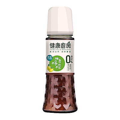 【健康廚房】無油沾拌淋醬-柚香檸檬(180ml)