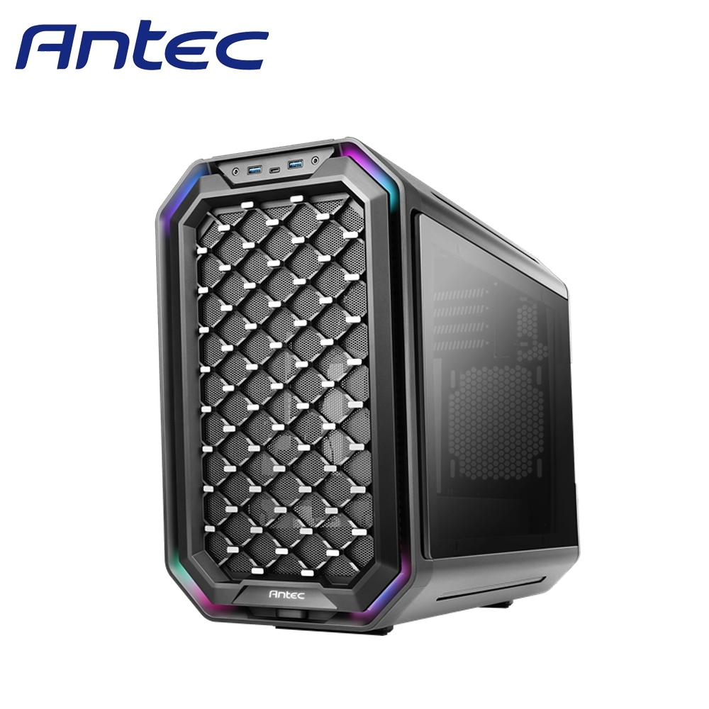 Antec 安鈦克 DarkCube TYPE-C M-ATX ARGB 玻璃透側  電競機殼