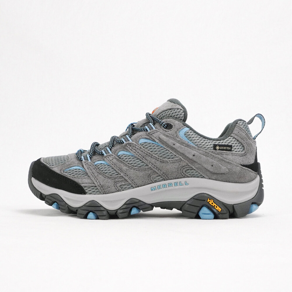 Merrell Moab 3 Gore-Tex [ML035826] 女 登山鞋 戶外 越野 防水 支撐 避震 灰 水藍