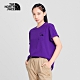 The North Face 男女 胸前口袋短袖T恤 紫-NF0A4NEVNL4 product thumbnail 1