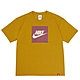 Nike 短袖上衣 ACG Hike Box Tee 男鞋 黑 芥末黃 卡其 短T 休閒 寬鬆 T恤 DR7756-727 product thumbnail 1