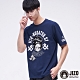 地藏小王 BLUE WAY -布貼RACING短TEE(藏青) product thumbnail 1