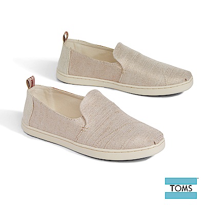 TOMS 經典混細線帆布休閒鞋-女款