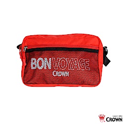 CROWN 皇冠 BONVOYAGE 郵差包 紅色