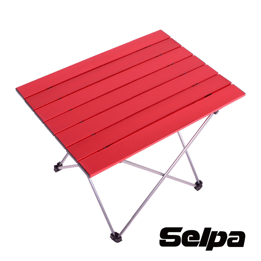 【韓國SELPA】加大款繽紛鋁合金蛋捲桌/摺疊桌/露營桌/登山 product image 1