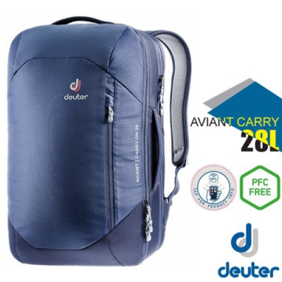 Deuter AVIANT CARRY ON 28L 專業休閒電腦後背包_藍