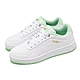 Puma 休閒鞋 Court Classy 女鞋 白 綠 低筒 復古 皮革 小白鞋 39502107 product thumbnail 1