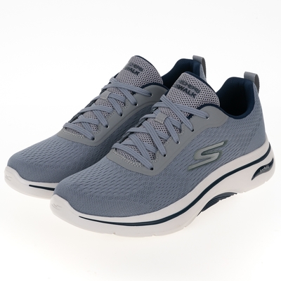 SKECHERS 男鞋 健走系列 GO WALK ARCH FIT 2.0 - 216516GRY