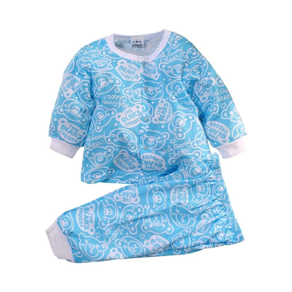 魔法Baby 嬰幼兒台灣製薄長袖居家套裝 k51319