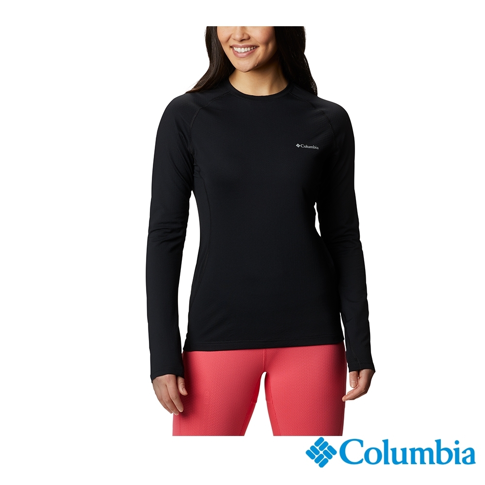 Columbia 哥倫比亞 女款- Omni HEAT3D保暖內著上衣-黑色 UAK27150BK