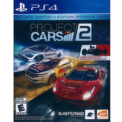 賽車計畫 2 首日版 Project Cars 2 - PS4 英文美版