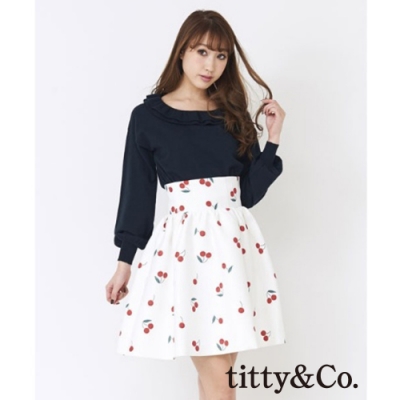 titty&Co.春意盎然櫻桃短裙(3色)