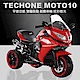 TECHONE MOTO10 兒童電動三輪重機/炫彩發光車輪/雙驅啟動 product thumbnail 5