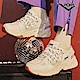 【PONY】MODERN 3 電光鞋 米底復古慢跑鞋 女鞋-白/紫 product thumbnail 1