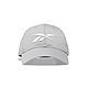 Reebok 棒球帽 UBF Baseball Cap 男女款 灰 白 基本款 老帽 鴨舌帽 刺繡 H36515 product thumbnail 1