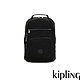 Kipling 極致低調黑前後雙層收納後背包-TROY product thumbnail 1