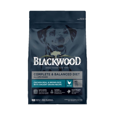 BlackWood 柏萊富 特調成犬活力配方(雞肉+糙米) 4.5磅