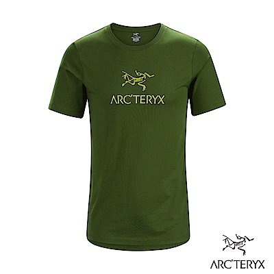 Arcteryx 始祖鳥 24系列 男 ArcWord 有機棉 短袖休閒Tee 叢林綠