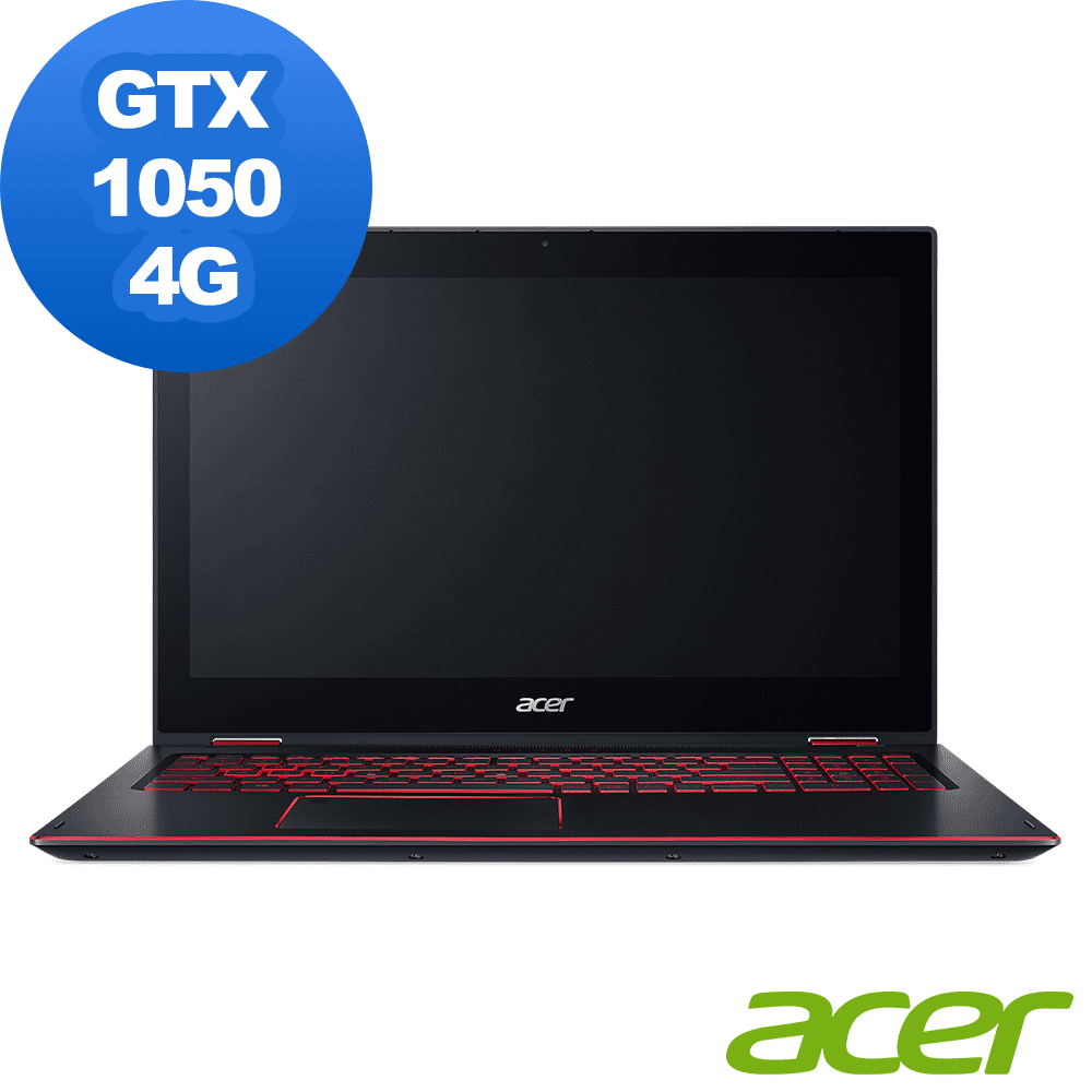 Acer NP515-51-80X1 15吋電競筆電(i7-8550U/GTX1050/超值組合電競筆電