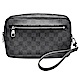 LV N41664 Kasai系列Damier Graphite帆布小牛皮飾邊手拿/掛腕包 product thumbnail 1