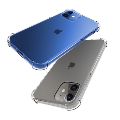 iPhone12 透明四角防摔手機空壓殼 12手機保護殼
