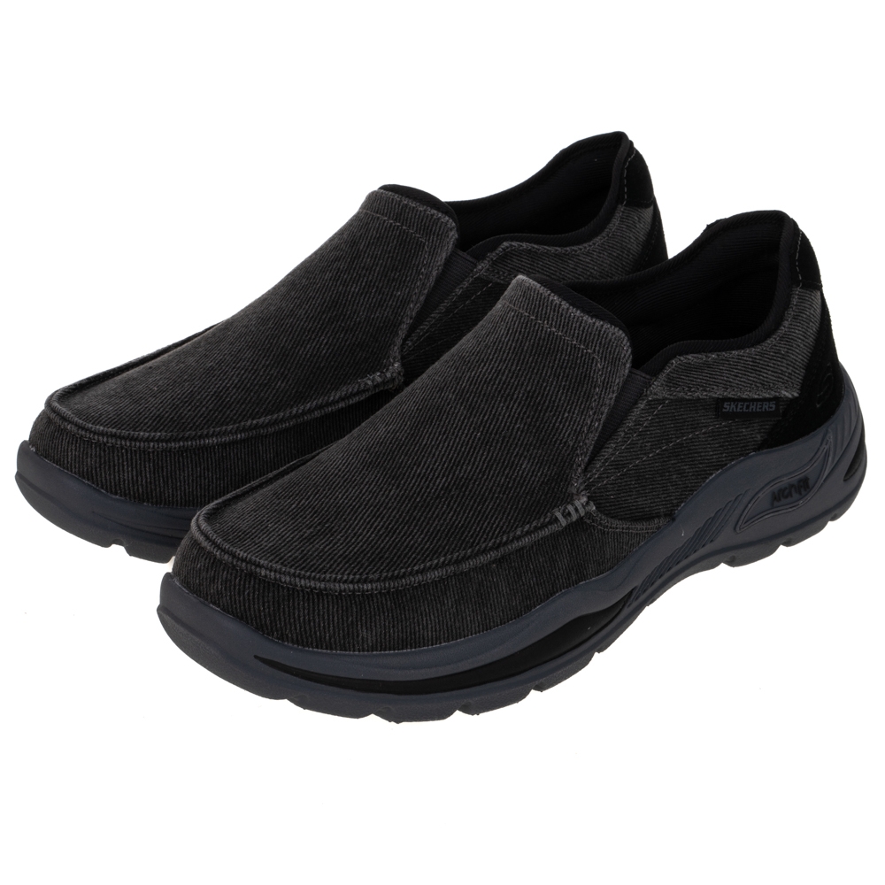 SKECHERS 休閒鞋 男休閒系列 ARCH FIT MOTLEY - 204415BLK