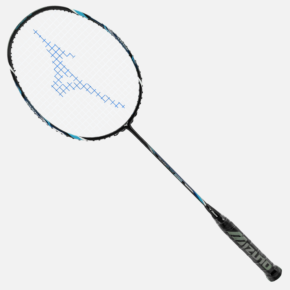 Mizuno TECHNOBLADE 699 [73TTB10044] 羽球拍 攻擊 防守 全碳 輕量 穿線 4U 黑藍