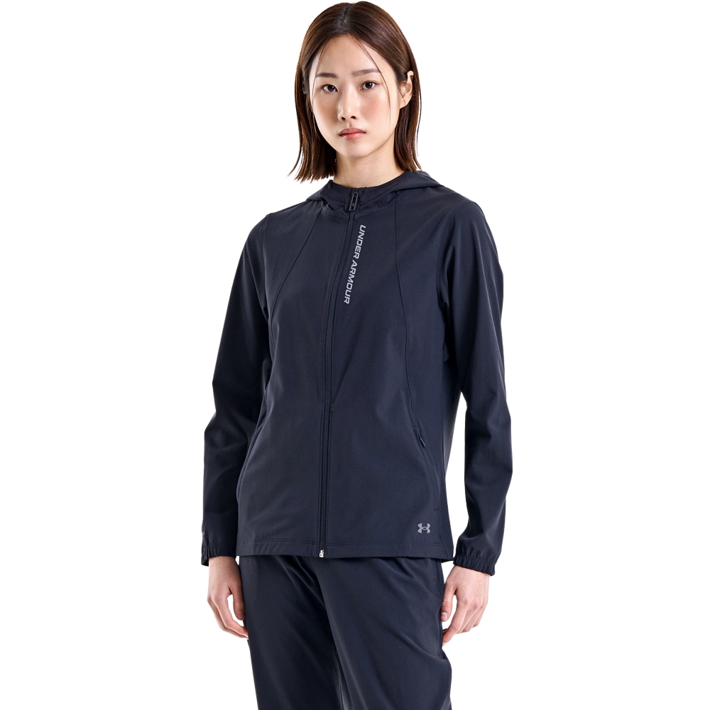 【UNDER ARMOUR】女  OutRun the Storm 連帽外套_1377043-002
